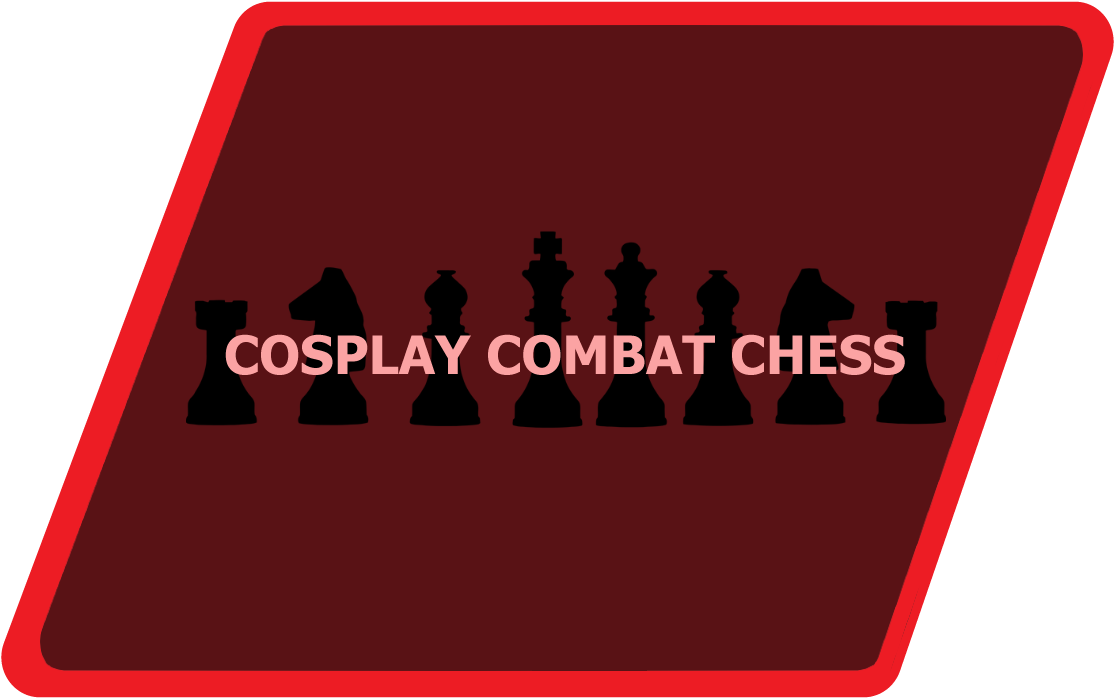 Cosplay Combat Chess Your Favorite Characters Come - Sign (1153x721), Png Download