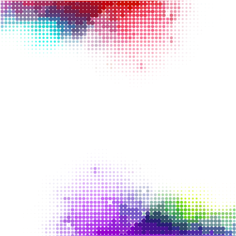 Frames Frame Border Square Dots Dot Colorful Colorsplas - Vector Graphics (1024x1024), Png Download