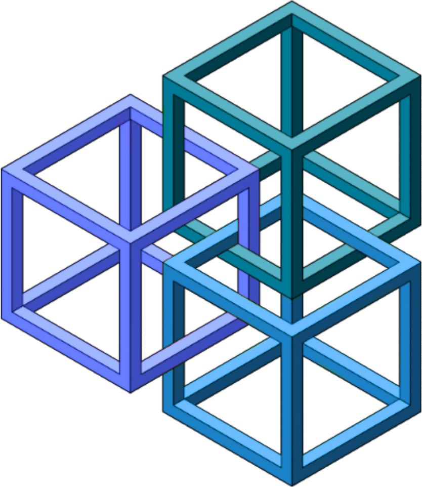 Geometrical Shapes Figuras Geométricas Cubos Cubes - Geometry Clipart (1024x1024), Png Download