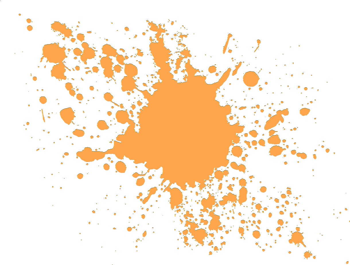 Trick Master Jishan Png Brush - Orange Color Splash Png (1280x960), Png Download