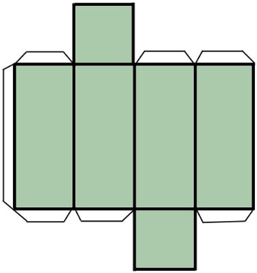 Figuras Geometricas De Papel Para Armar (382x406), Png Download