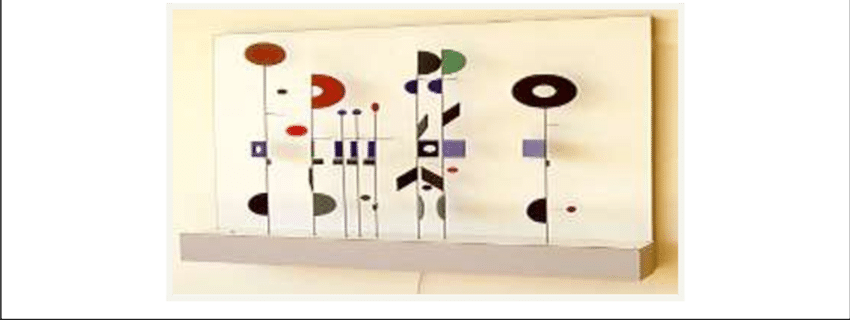 Observando A Obra Do Artista Abraham Palatnik - Artist (850x320), Png Download