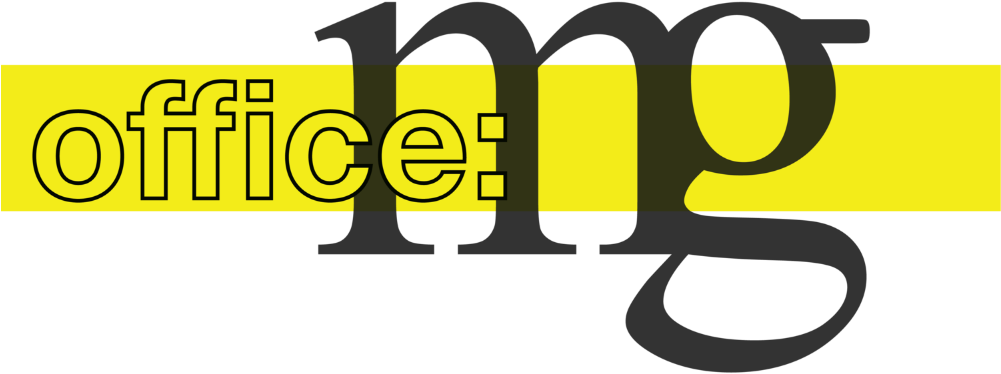 Officemg Logo-02 - Amen Comunicaciones (1000x439), Png Download