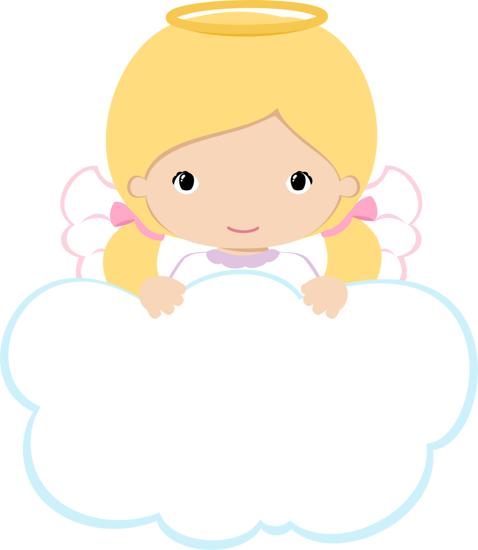 Clipart Resolution 940*1080 - Anjinho Rosa Batizado Png (940x1080), Png Download