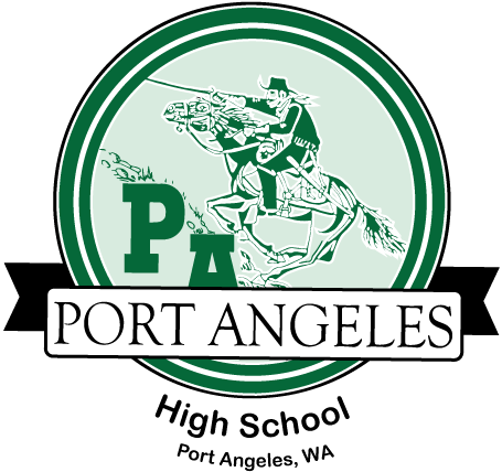Port Angeles High School - Port Angeles Hs Logo (454x463), Png Download