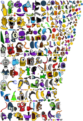 Untested Bogo Hack - Mixels Assets Parts By Raukhaul Au (480x480), Png Download