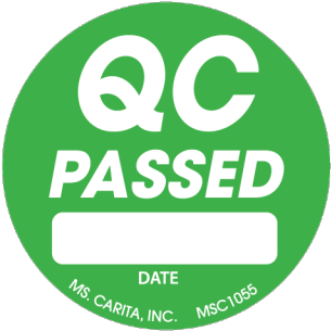 Pass Stamp Png Transparent Images - Qc Passed Logo Png (640x480), Png Download
