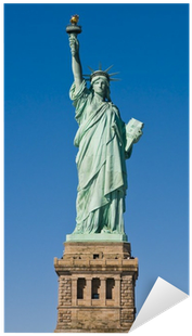 Vinilo Pixerstick Estatua De La Libertad, Nueva York - Statue Of Liberty (400x400), Png Download