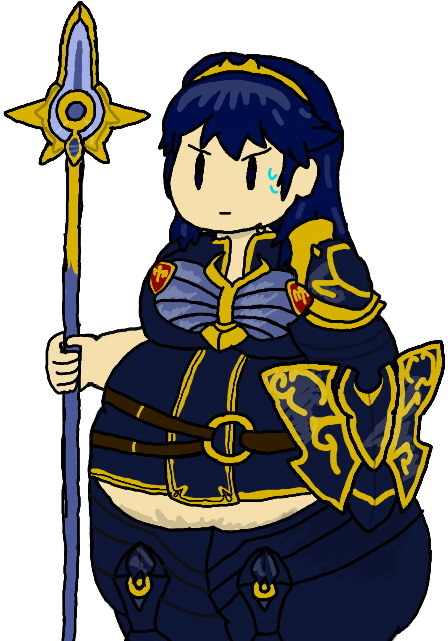 Bravery In The Face Of Obesity By Lieffatano - Obesity (448x641), Png Download