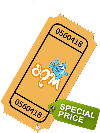 Junior Ticket Special Price - Admit Nothing Ticket Rectangular Canvas Pillow (500x500), Png Download