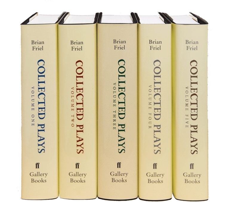 Collected Plays Spines - Brian Friel (768x698), Png Download