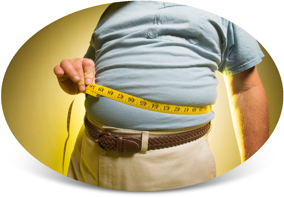 Obesity - Cancer - Central Obesity (1221x863), Png Download