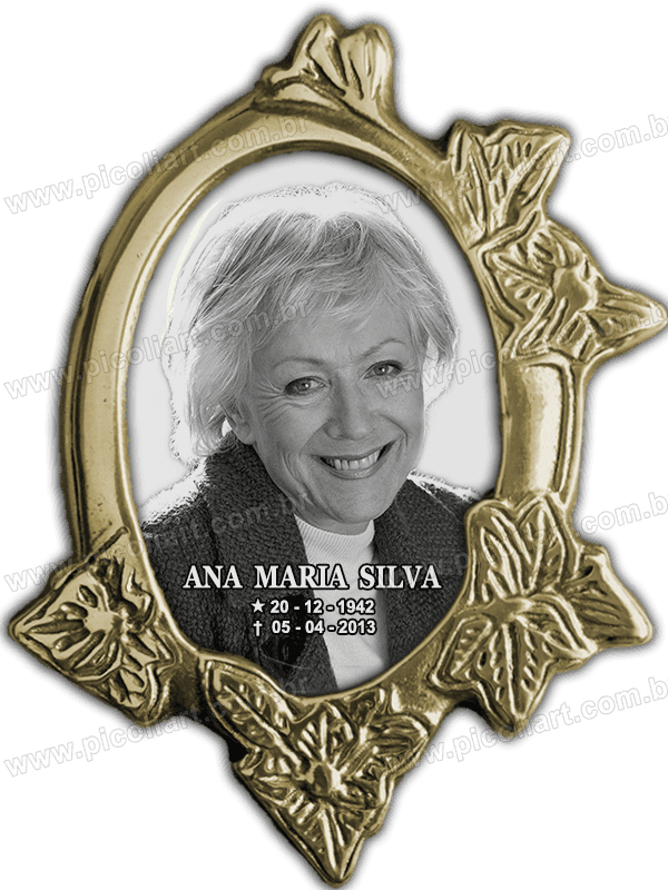 Imagem Do Foto Em Porcelana Oval - Emblem (600x800), Png Download