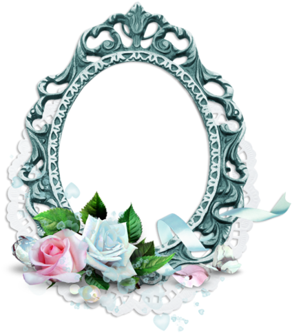 Molduras Polaroid - Lily Of The Valley (434x500), Png Download