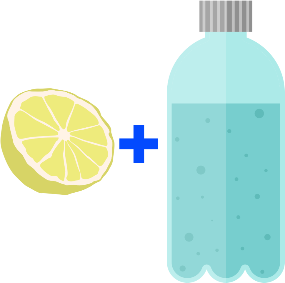 Agrega El Jugo De Un Limón A Un 1 Litro De Agua - Lemon (1024x1003), Png Download