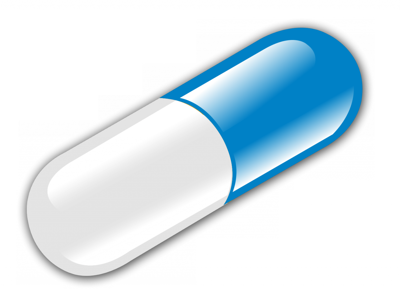 Loading Zoom - Capsulas Azul Con Blanco Png (1280x925), Png Download
