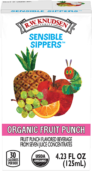 Organic Fruit Punch - Marmont Hill Caterpillar And Tropical Fruit Print (720x600), Png Download