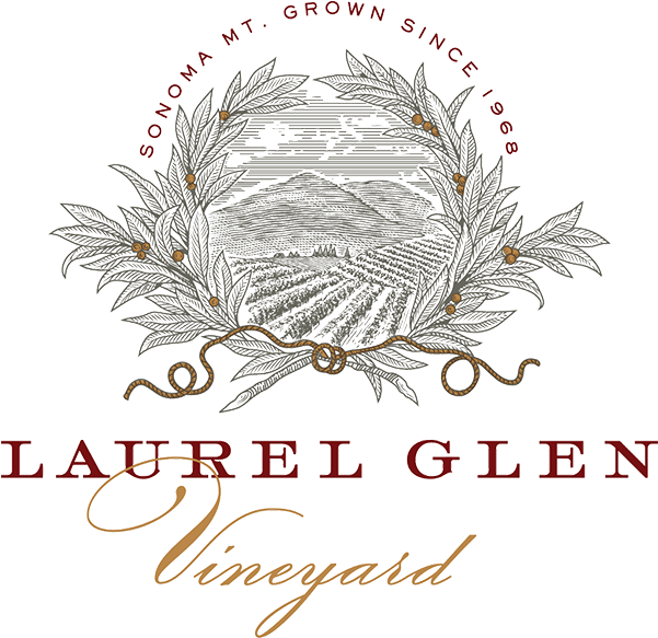 Laurel Glen Vineyard - Laurel Glen Vineyard Logo (600x589), Png Download