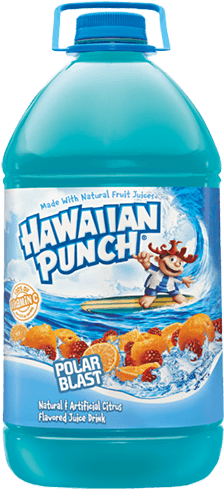 Hawaiian Punch Polar Blast Juice Drink - Hawaiian Punch Polar Blast (250x500), Png Download