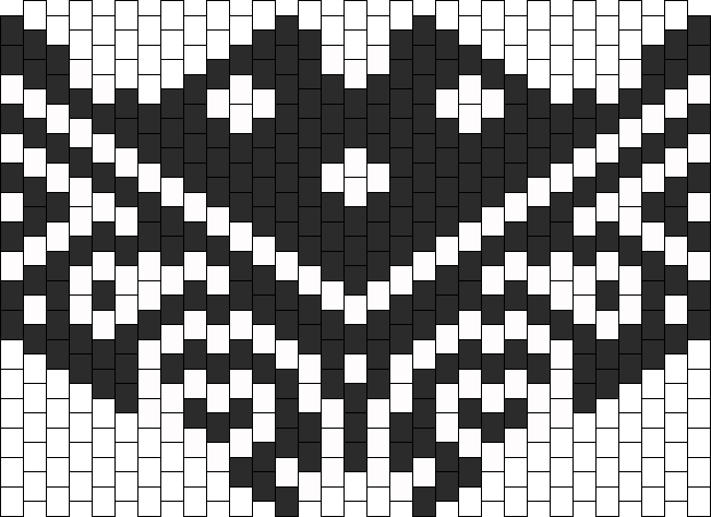 Bandana Mask Bead Pattern Rave Candy, Rave Mask, Rave - Bead (652x474), Png Download
