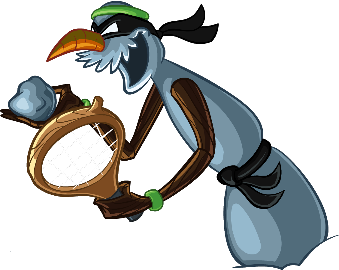 Scrap 2013 - Club Penguin Snow Enemies (1129x901), Png Download