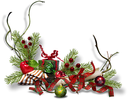 En Png Para Tus Montajes - Vintage Christmas Decoration Png (466x466), Png Download