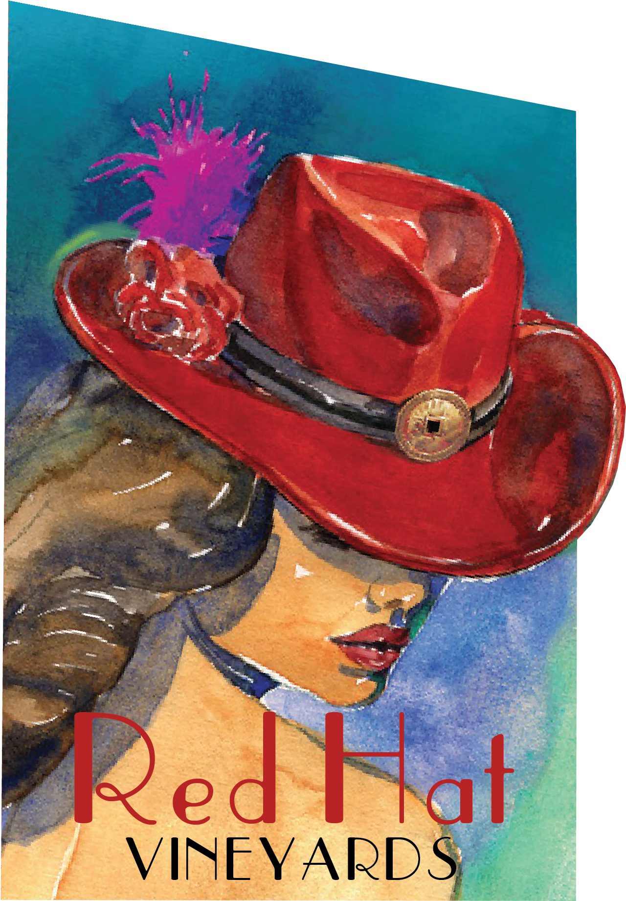 Four Sisters Ranch (eps) Serena's Vineyard Red Hat - Poster (2112x3401), Png Download