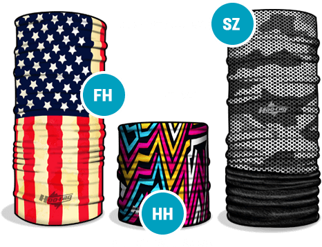 How To Wear Our Bandana - Ways To Wear A Face Bandana (466x358), Png Download