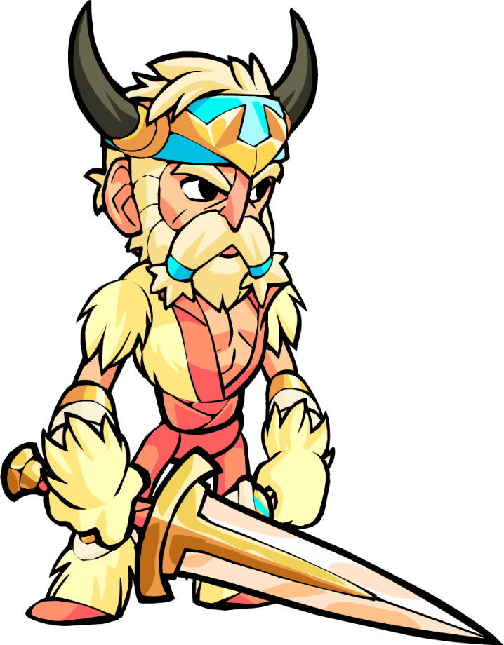 Bödvar Base Heatwave - Brawlhalla Bodvar Png (718x920), Png Download
