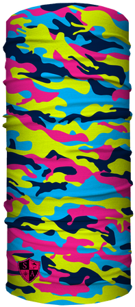 Electric Camo Multi Function Bandana Scarf - Mobilskal Till Apple Iphone 6(s) Plus - Camouflage (500x500), Png Download