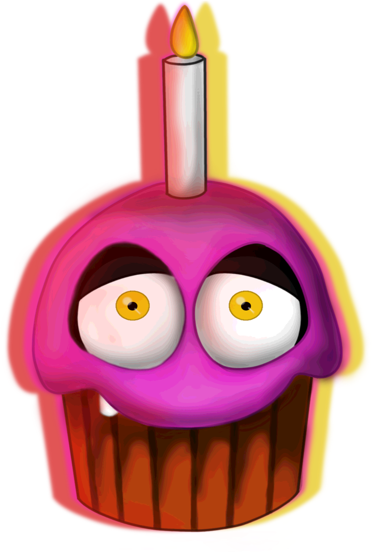 Fnaf Chica S Cupcake By Smappa Art-d82xkk6 - Five Nights At Freddy's Cupcake Png (900x1121), Png Download