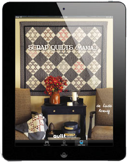 Scrap Quilts Ebook - Living Room (343x386), Png Download