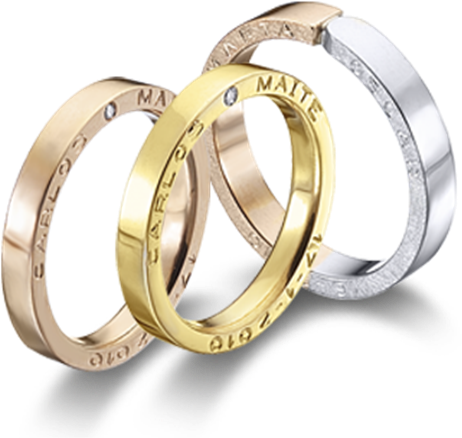 Por Si Esto Fuera Poco, En El Precio De Las Alianzas - Alianzas De Boda Con Nombres (670x484), Png Download