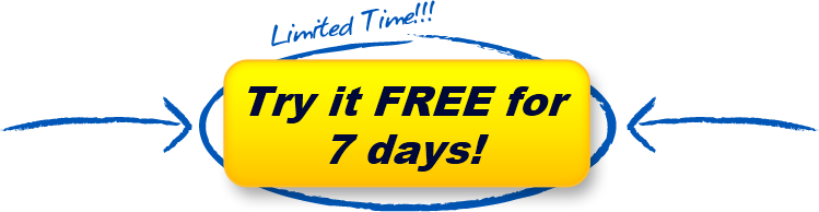 Free Trial - 7 Day Trial Button (749x194), Png Download