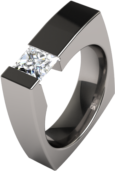 Anillos De Compromiso Masculinos - Nice Men Wedding Rings (600x600), Png Download