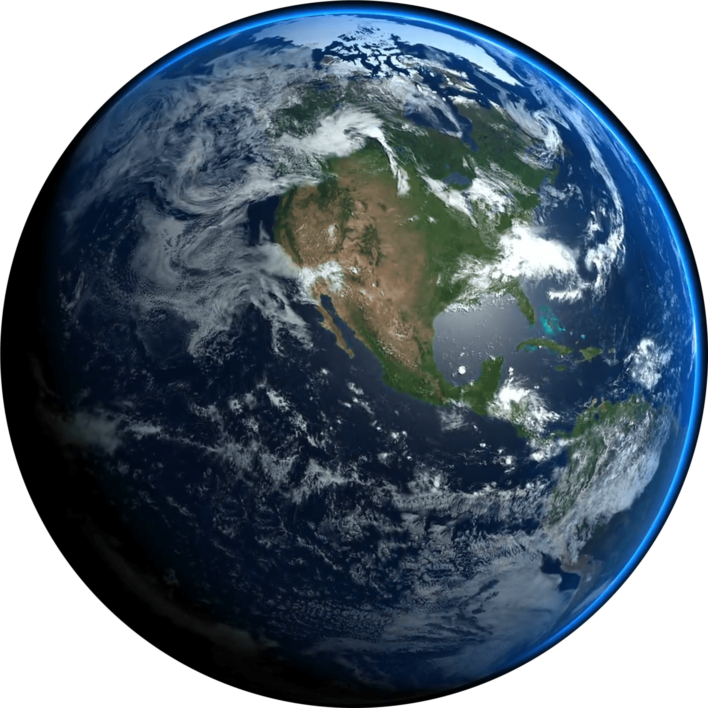 Astronaut View Globe - 16" (2448x2571), Png Download