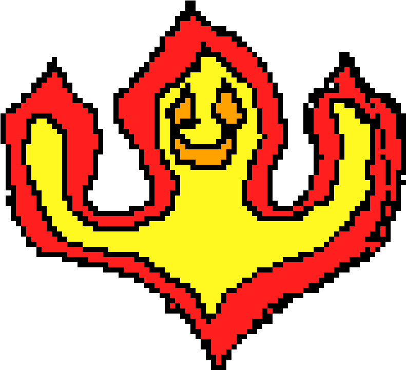 Llama De Fuego No De Animal (910x790), Png Download