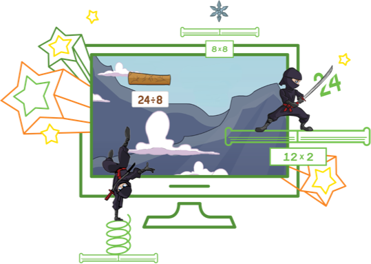 Ninja - Ski Jumping (539x383), Png Download
