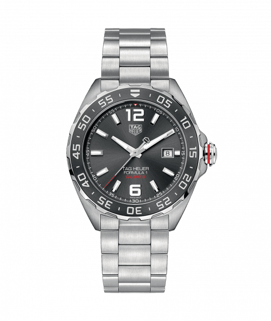 Tag Heuer Formula 1 Calibre 5 Automatic Watch 43 Mm - Tag Heuer Formula 1 Automatic 43mm Waz2011.ba0842 (536x634), Png Download