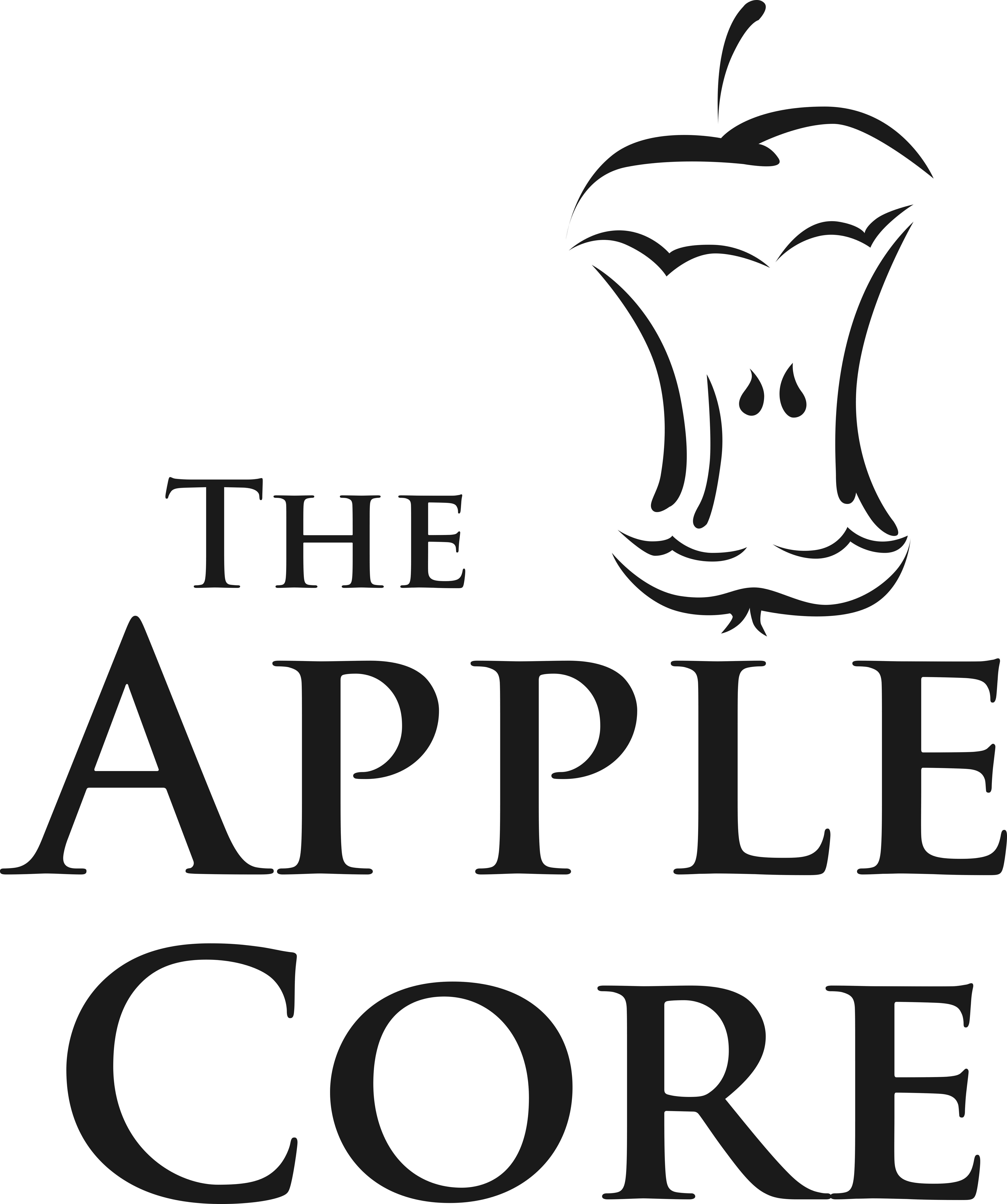 Apple Core Logo - Golf Logo (5830x6972), Png Download