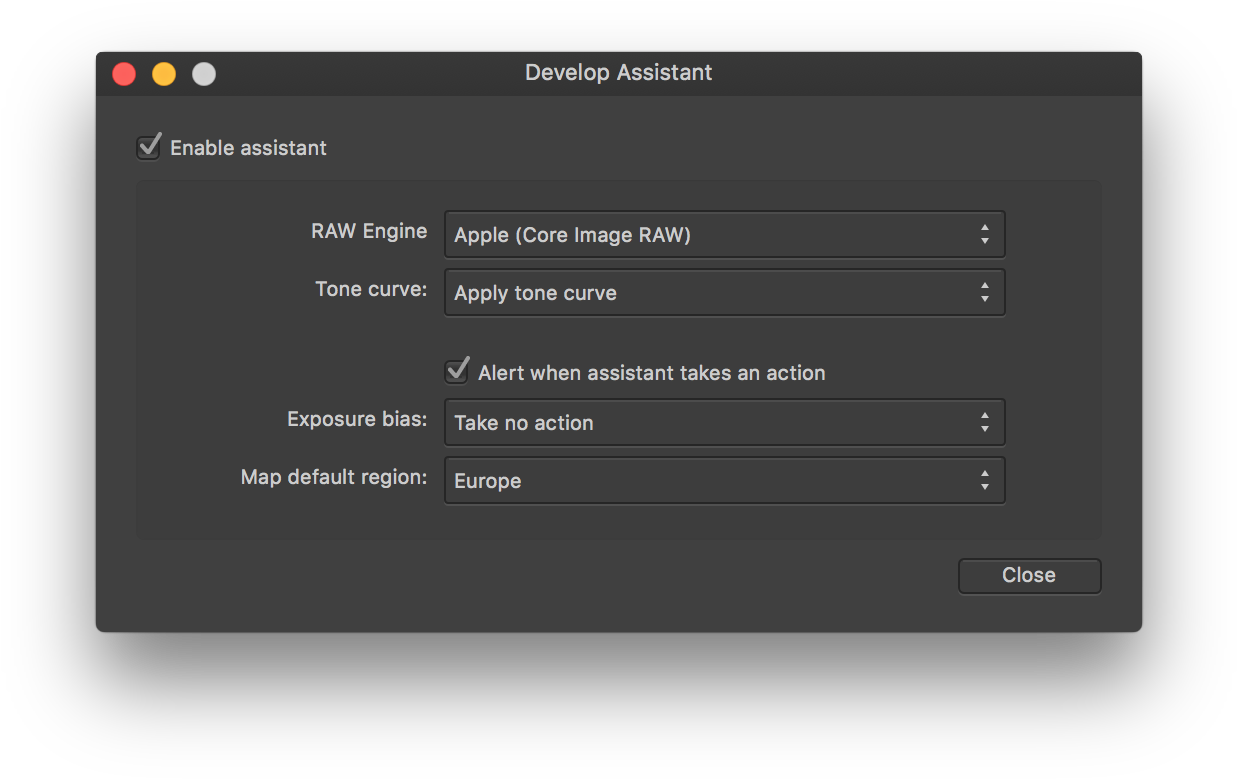 Affinity Photos "assistant Manager" Dialog - Gif (1270x804), Png Download