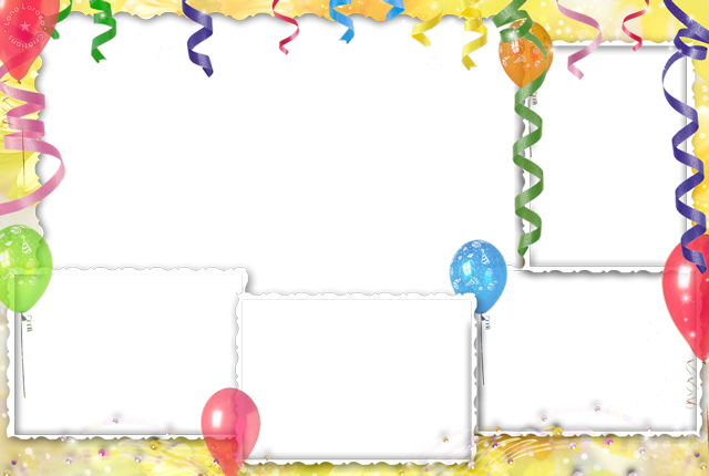└─○ Molduras Aniversário - Molduras Para Montagens De Aniversario (640x430), Png Download