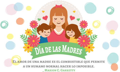 En Todos Los Países Del Mundo Se Festeja El Día De - Poema Día De La Madre (500x300), Png Download