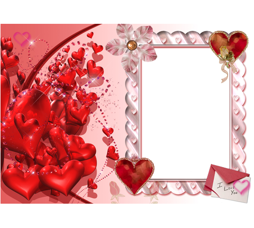 10 Apr 2011 - Frames Love (500x450), Png Download