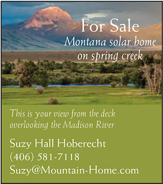 Ly/montana Home On The Madison River - Grassland (612x367), Png Download