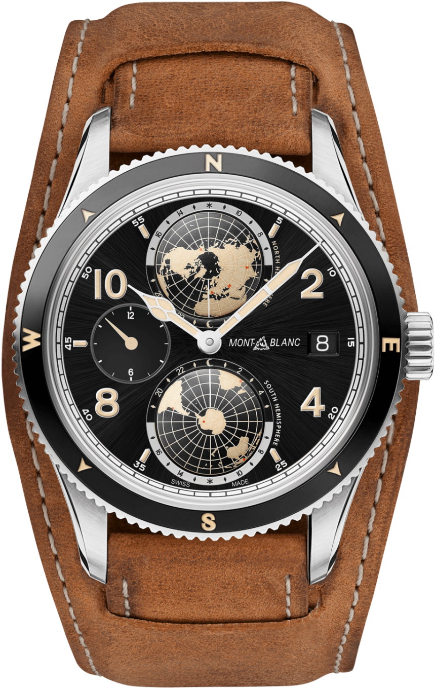 Montblanc 1858 Geosphere Bronze Limited (1500x1500), Png Download