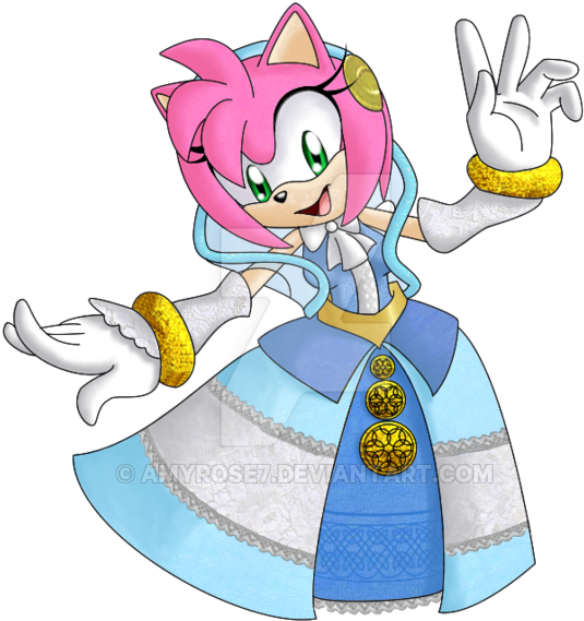 Stbk By Amyrose7 - Sonic The Hedgehog (535x569), Png Download