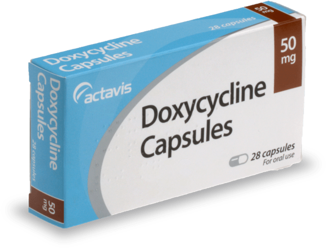 Doxycycline Box From The Front - Medicament Pour Le Paludisme (740x740), Png Download