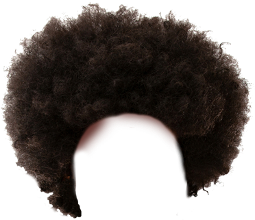 Pelo Afro Png - Afro (381x342), Png Download