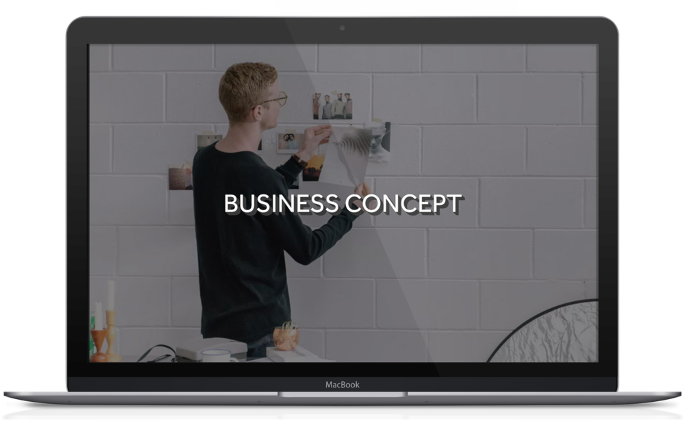 Small Business Plan Template 3 - Led-backlit Lcd Display (1000x615), Png Download